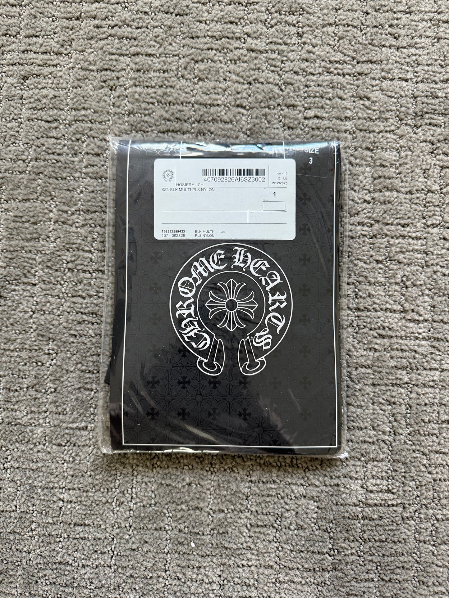Chrome Hearts CH Plus Tights Black