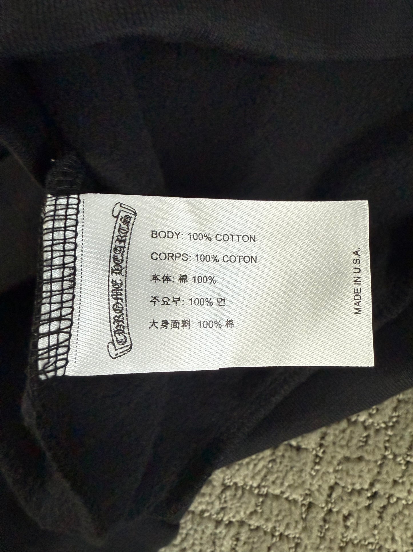 Chrome Hearts Tokyo Horseshoe Zip Up Hoodie Black