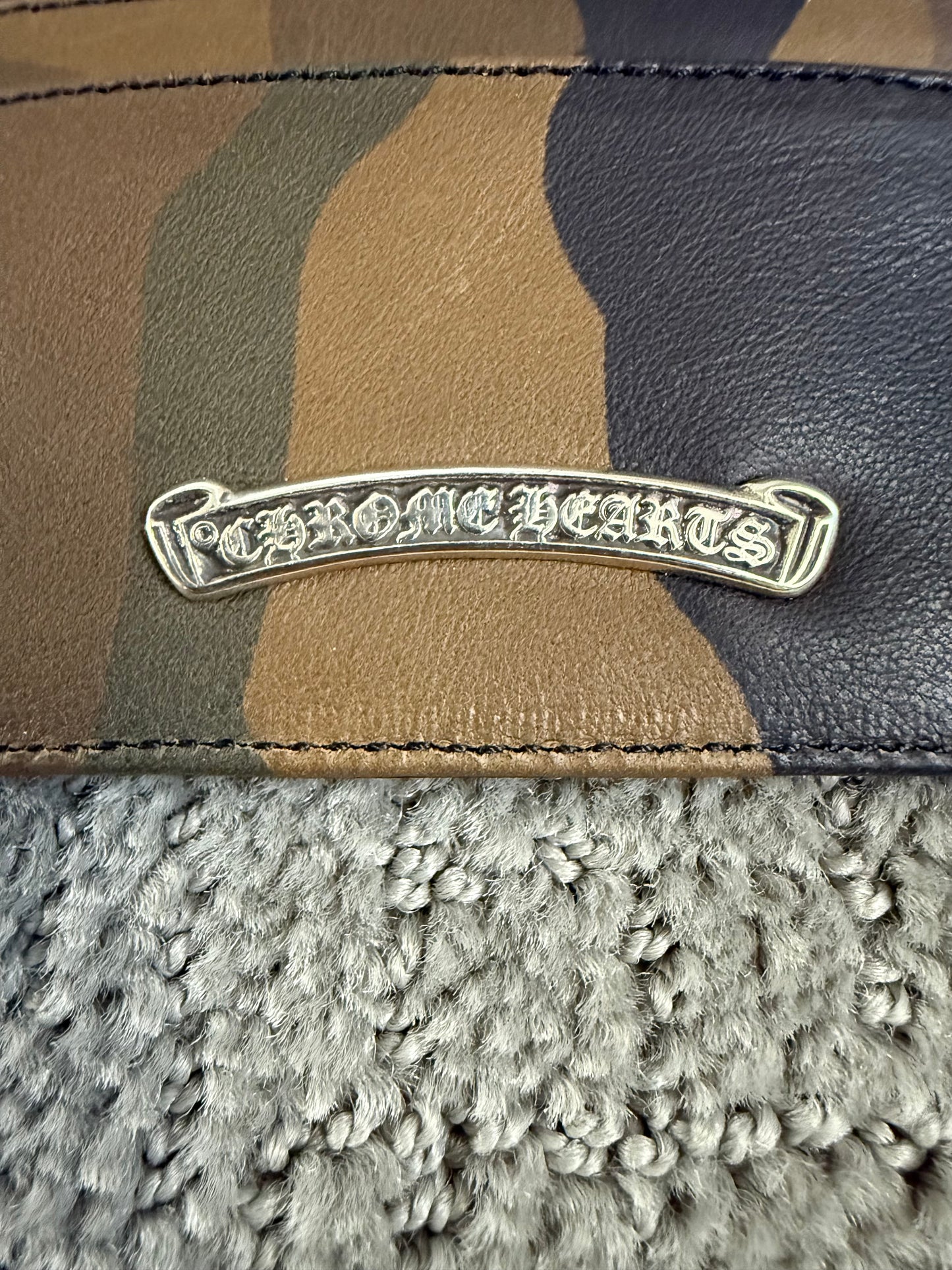Chrome Hearts Leather Cardholder Camo