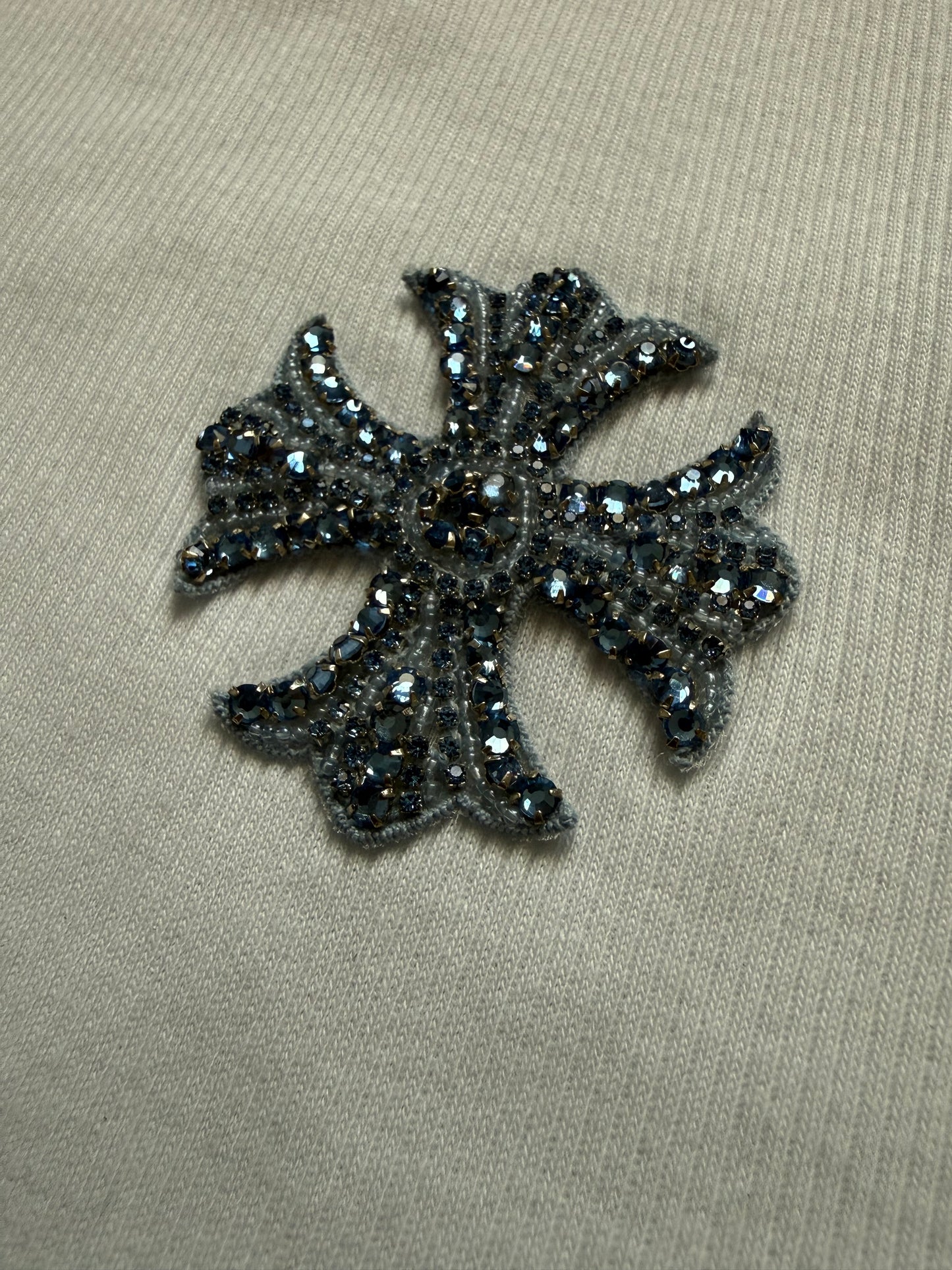 Chrome Hearts Crystal Plus Cross Tank Top