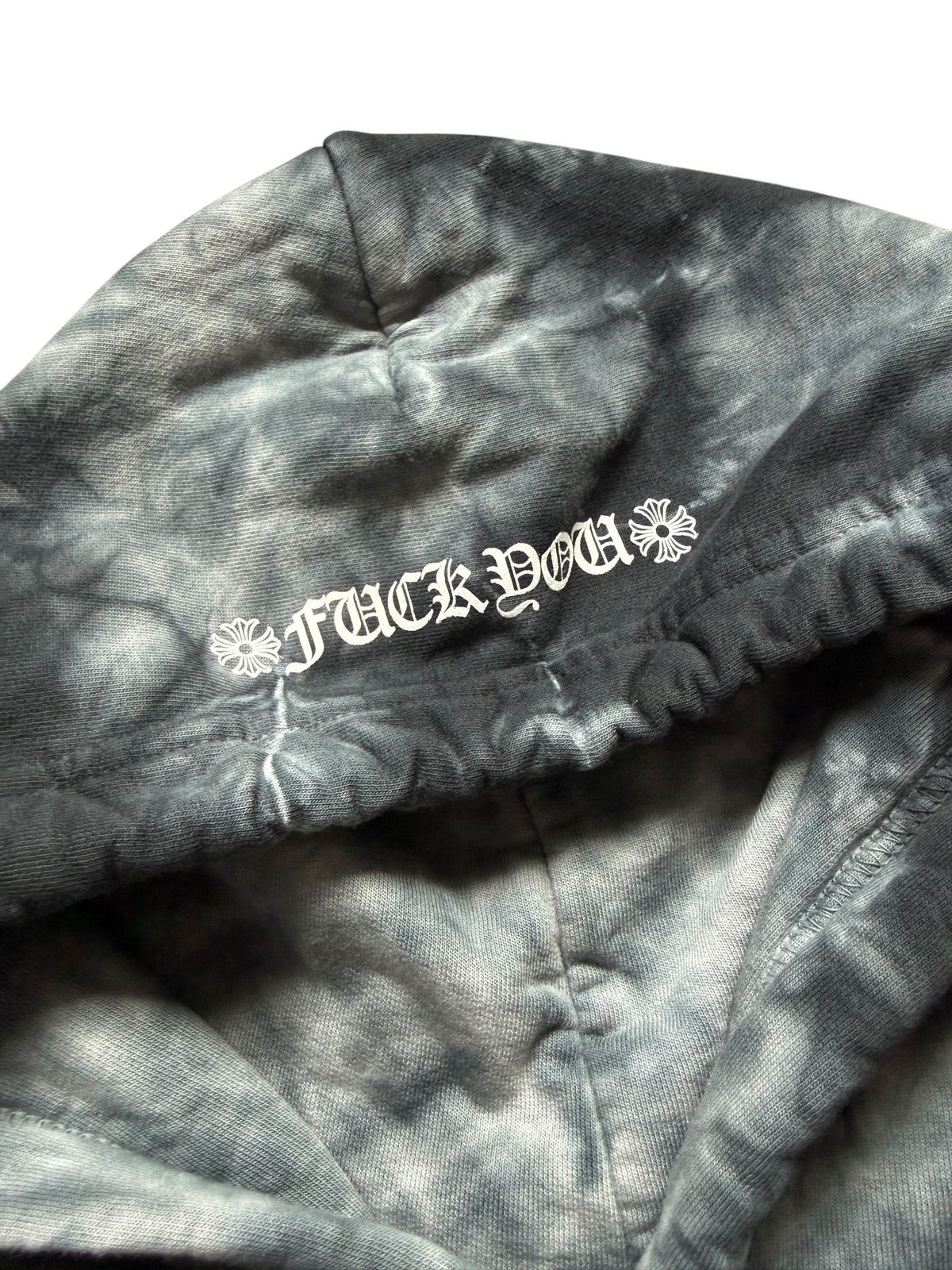 Chrome Hearts Tie Dye Horseshoe Pullover Hoodie
