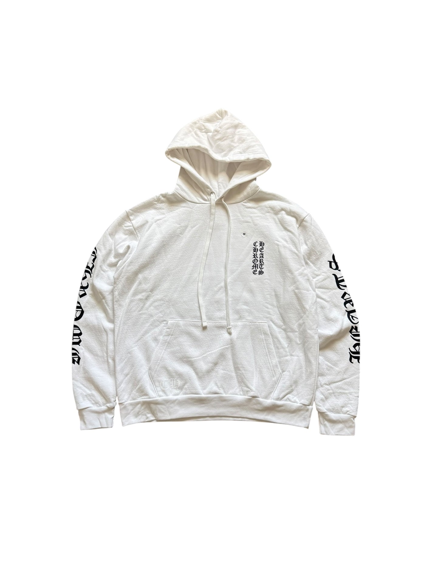 Chrome Hearts Vertical Script Logo Pullover Hoodie