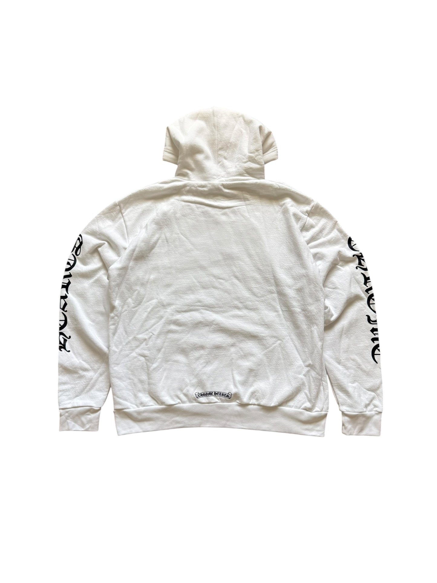Chrome Hearts Vertical Script Logo Pullover Hoodie