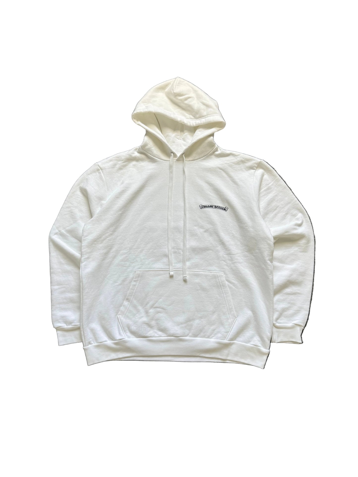 Chrome Hearts St Barth Pullover Hoodie White