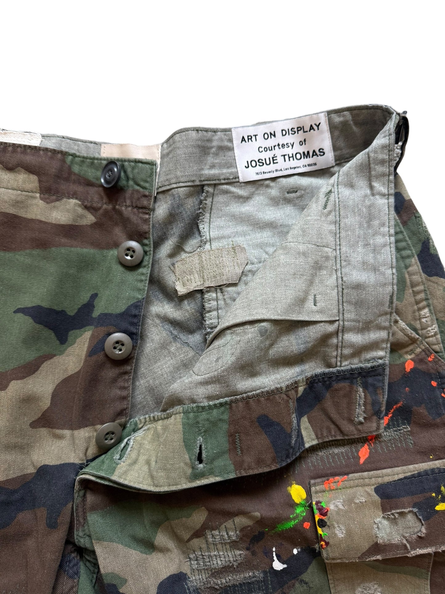 Gallery Dept Camo Cargo G Patch Shorts