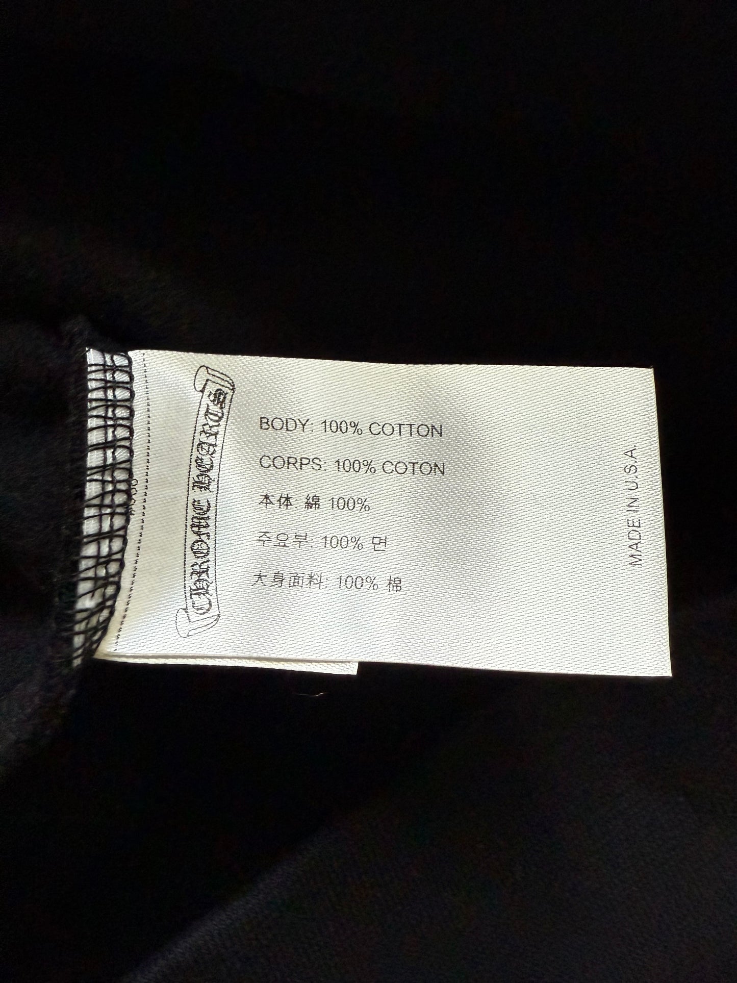 Chrome Hearts Las Vegas Horseshoe Pullover Hoodie Black