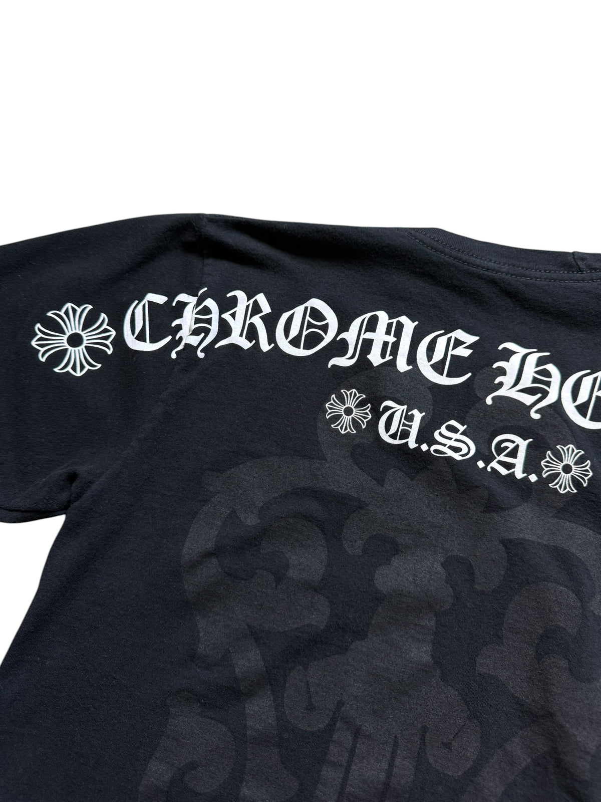Chrome Hearts Vine Dagger USA Logo Short Sleeve