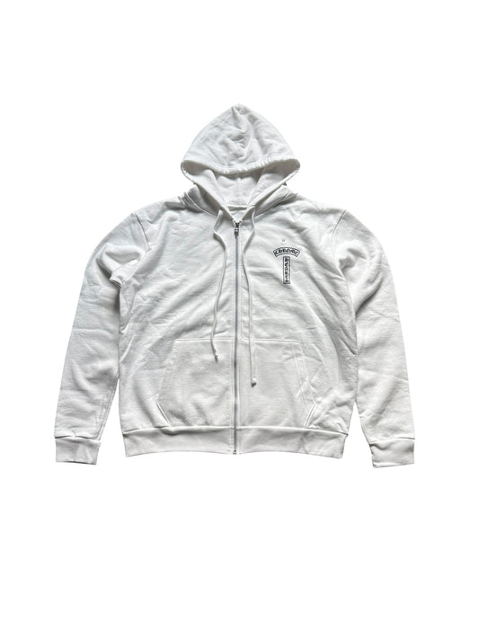 Chrome Hearts T Bar Zip Up Hoodie