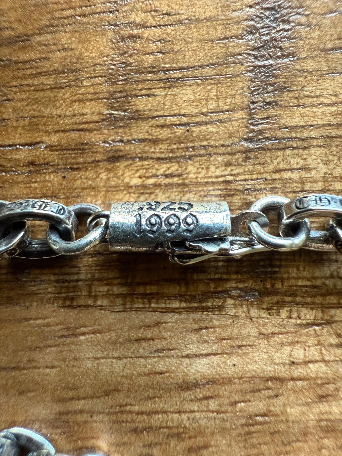 Chrome Hearts Paper Chain Bracelet 8 Inch