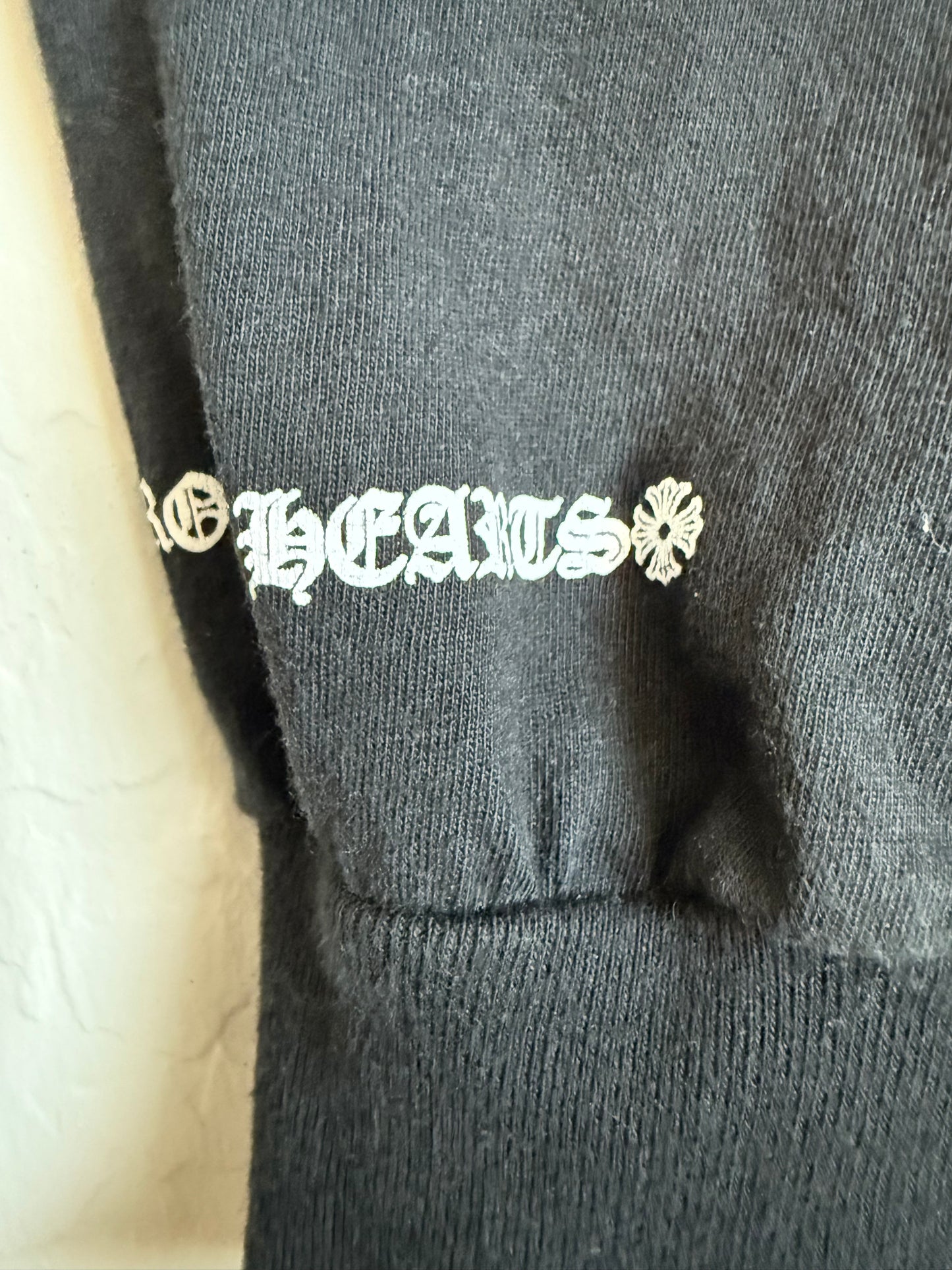 Chrome Hearts Horseshoe Staff LS T-Shirt Black/Orange