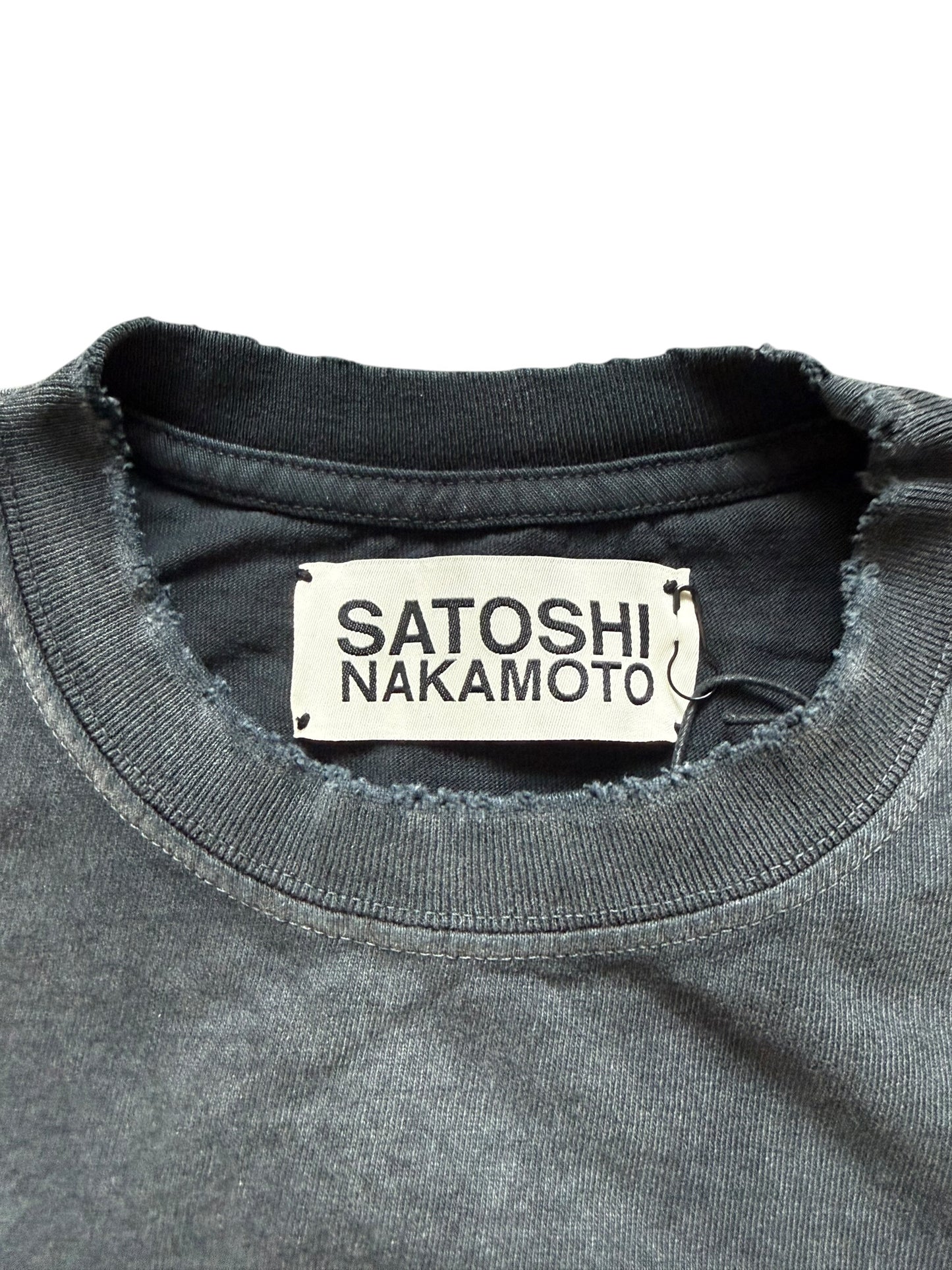 Satoshi Nakamoto Globe Of Death Cutoff T-Shirt