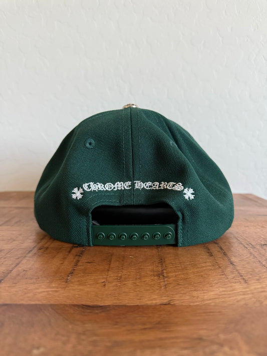 Chrome Hearts CH Logo Snapback Dark Green