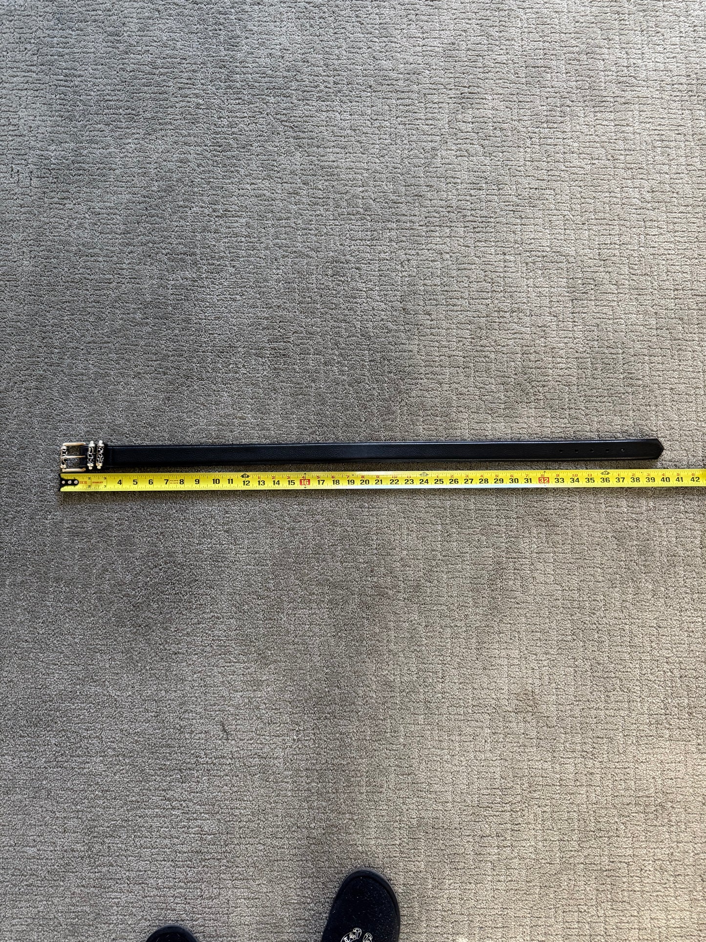 Chrome Hearts Roller Leather Belt