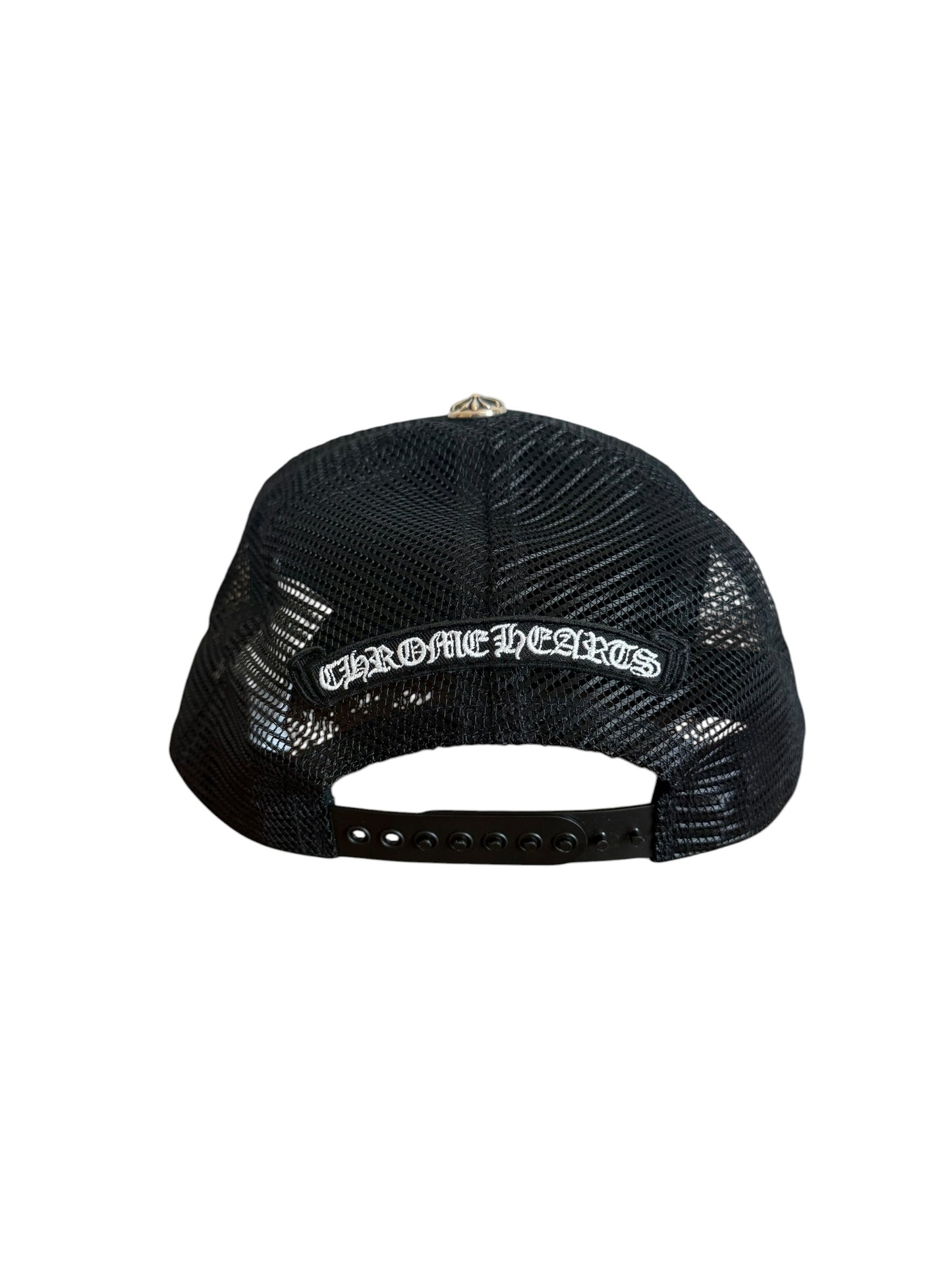 Chrome Hearts Cemetery Triple Cross Pony Trucker
