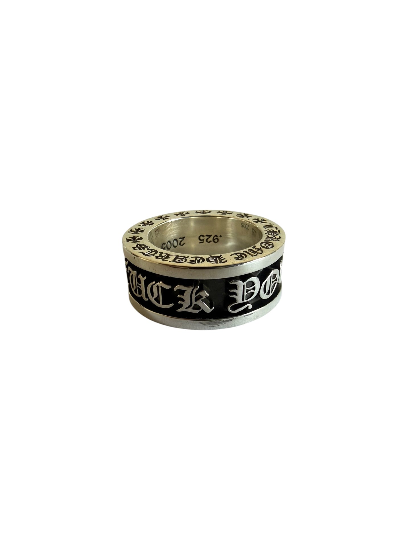 Chrome Hearts Fuck You Spinner Ring