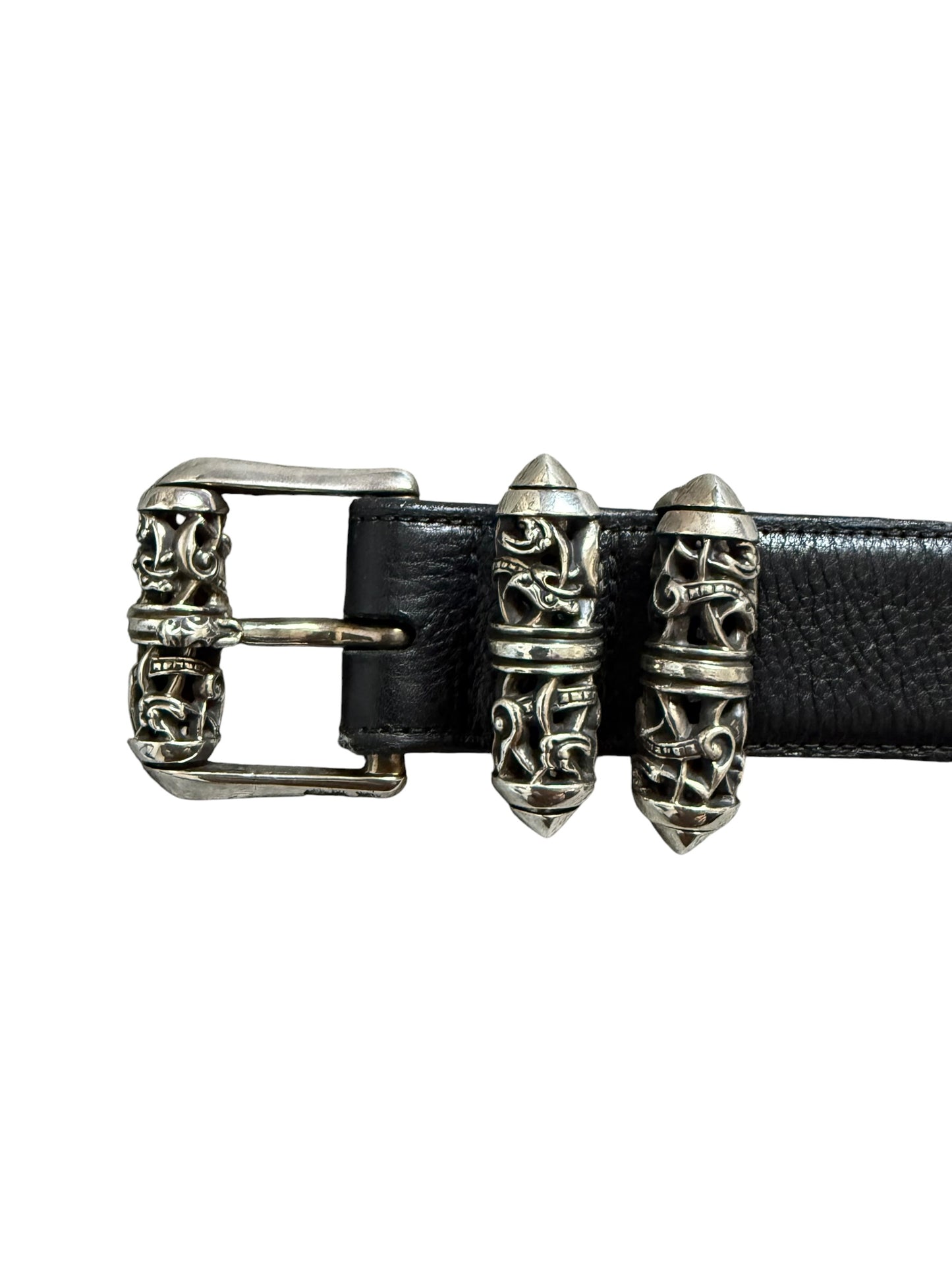 Chrome Hearts Celtic Roller Leather Belt