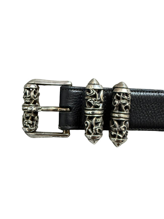 Chrome Hearts Celtic Roller Leather Belt