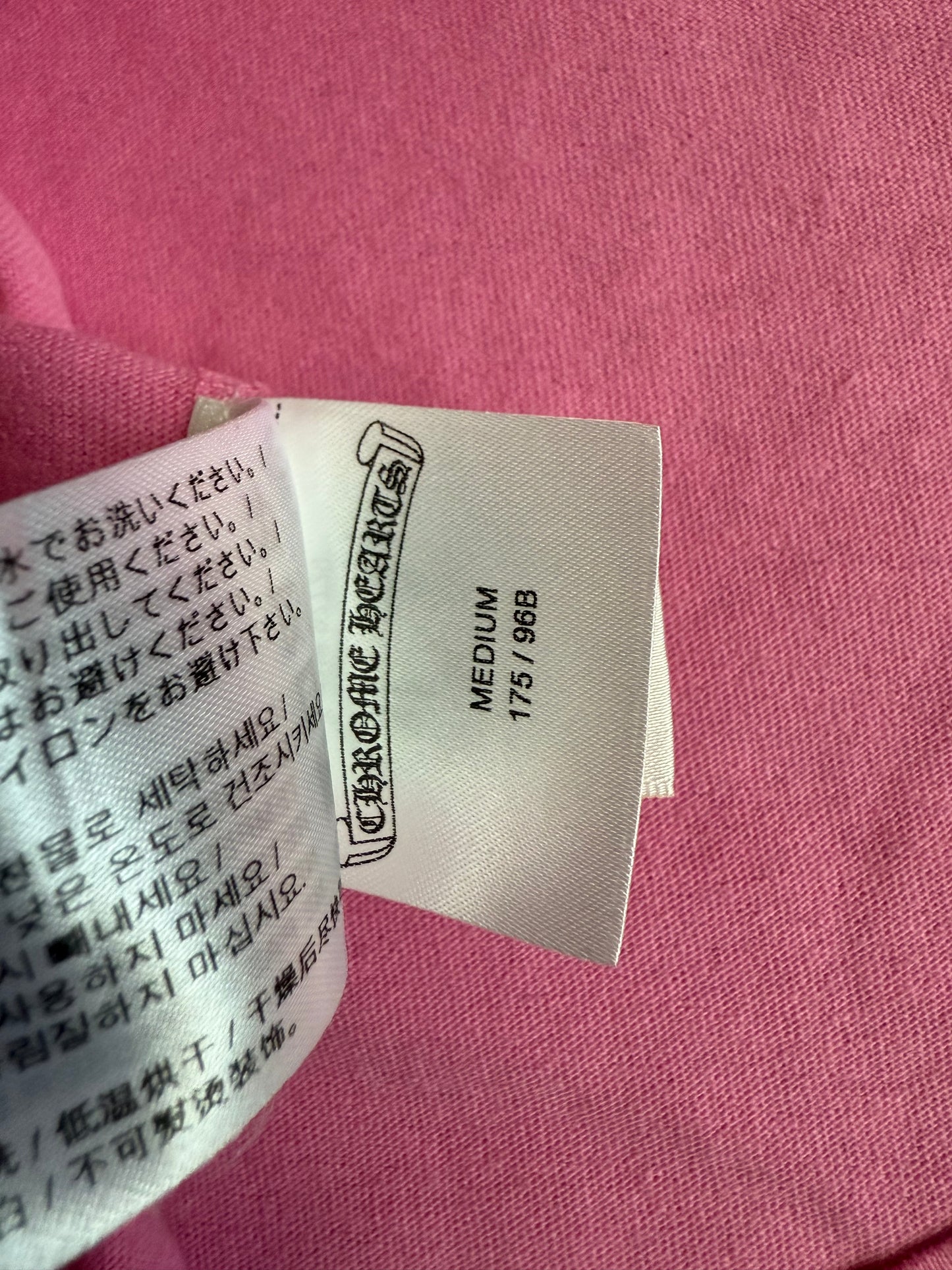 Chrome Hearts Matty Boy Scroll T-Shirt Pink