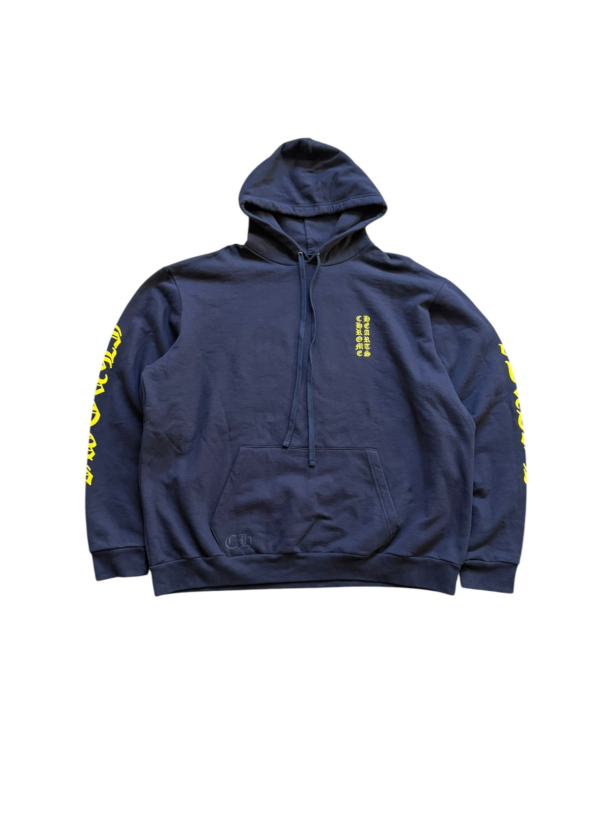 Chrome Hearts Vertical Script Logo Pullover Hoodie