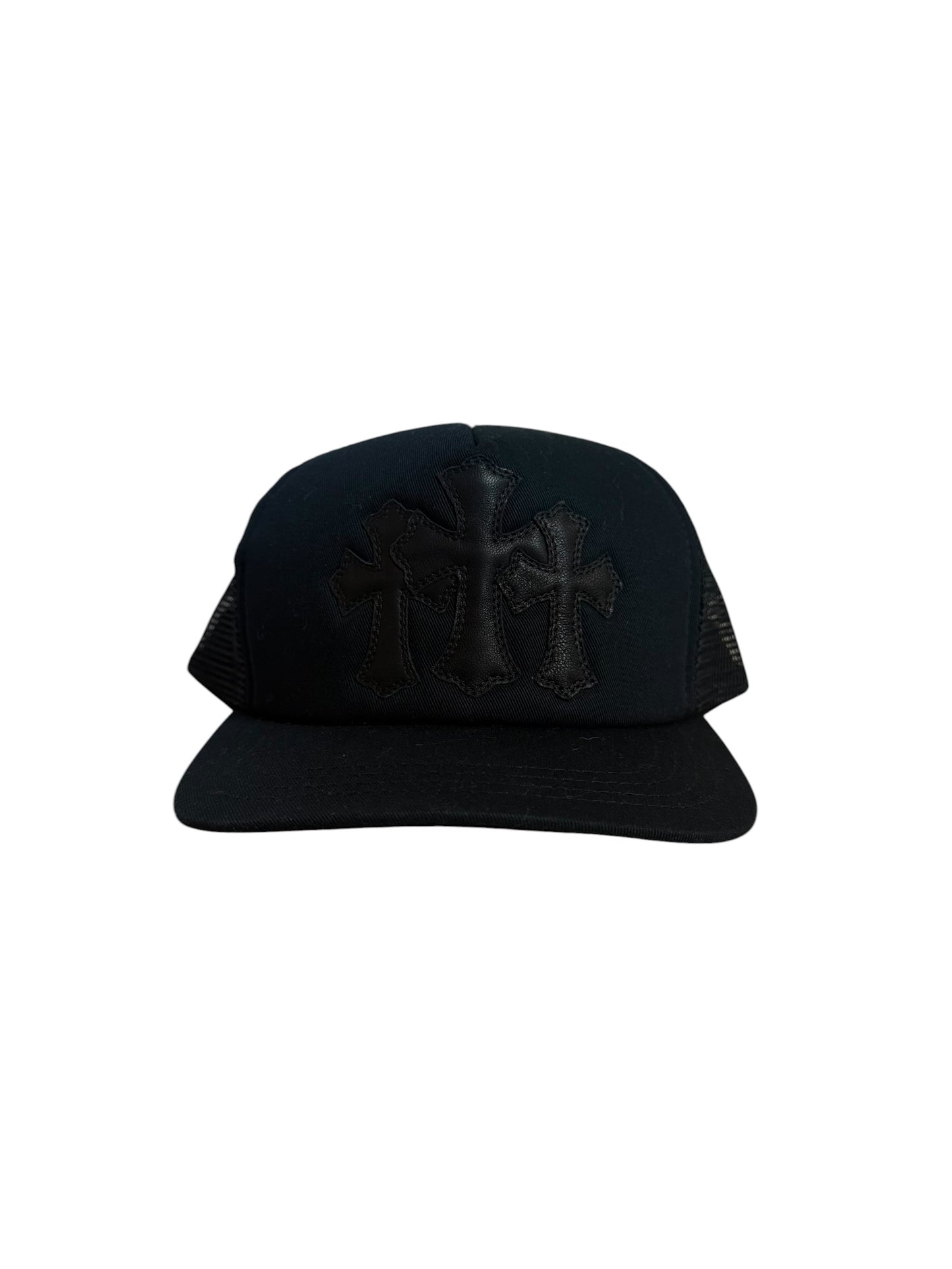 Chrome Hearts Cemetery Triple Cross Leather Patch