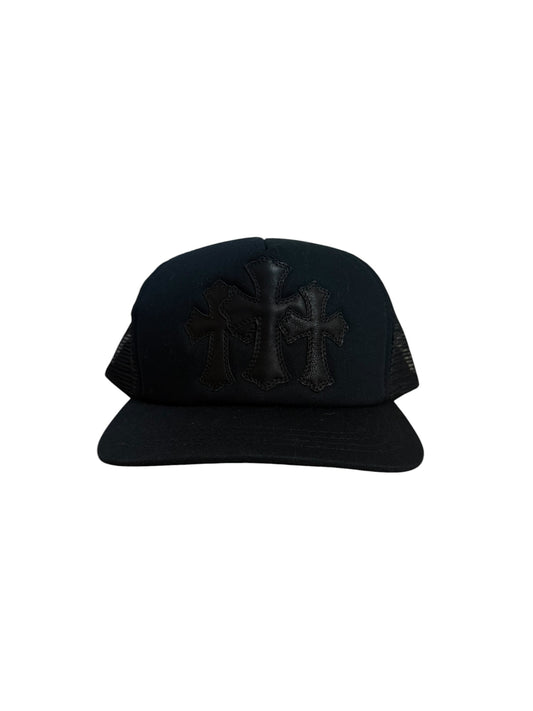Chrome Hearts Cemetery Triple Cross Leather Patch