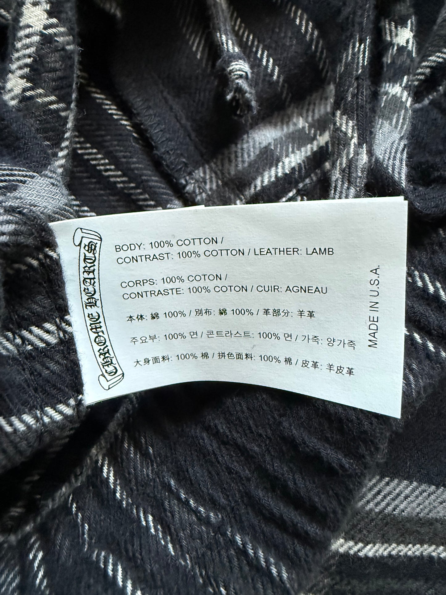 Chrome Hearts After School Flannel Pajama Pants