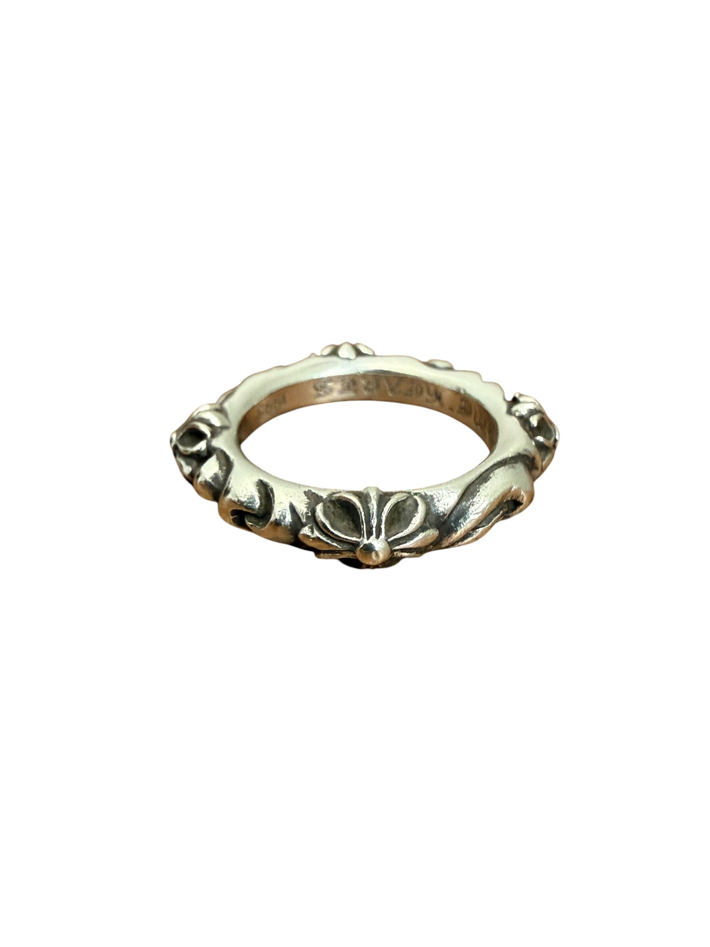 Chrome Hearts SBT Plus Cross Silver Ring