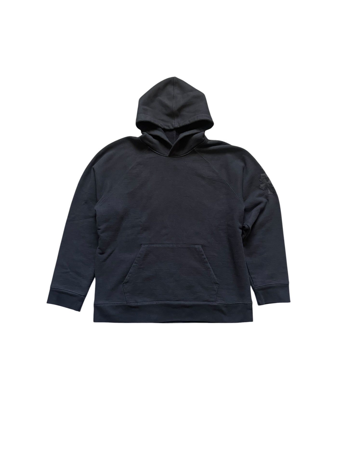 Chrome Hearts Leather Triple Cross Paper Jam Pullover Hoodie