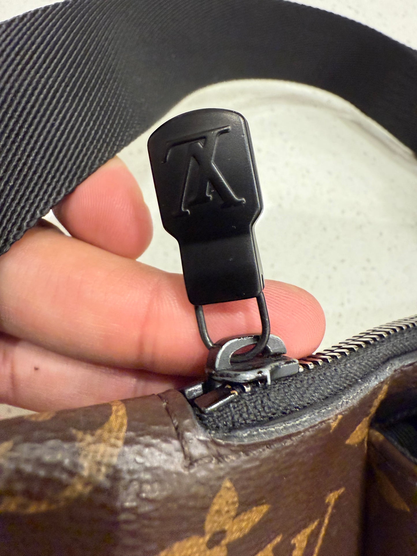 Louis Vuitton Discover Monogram Bum Bag Brown