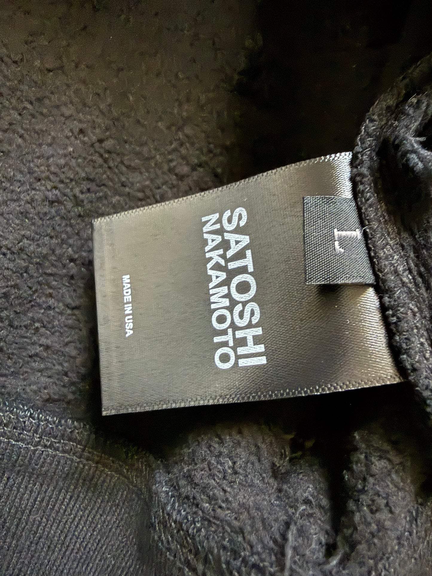 Satoshi Nakamoto Luke Fleece Zip Up Hoodie
