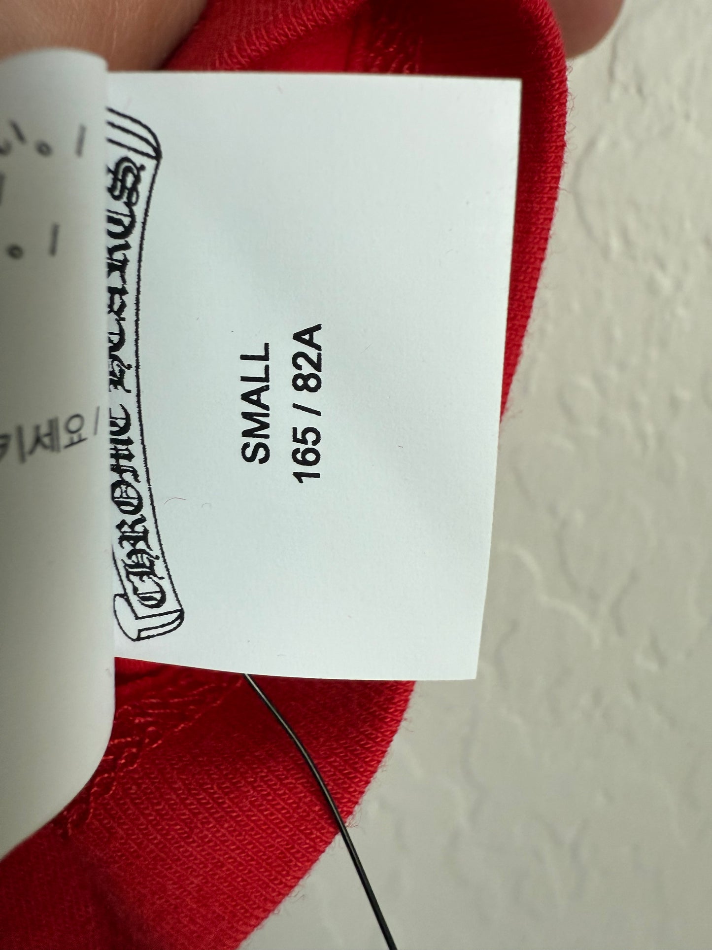 Chrome Hearts Roller Skates Horseshoe Tank Top Red