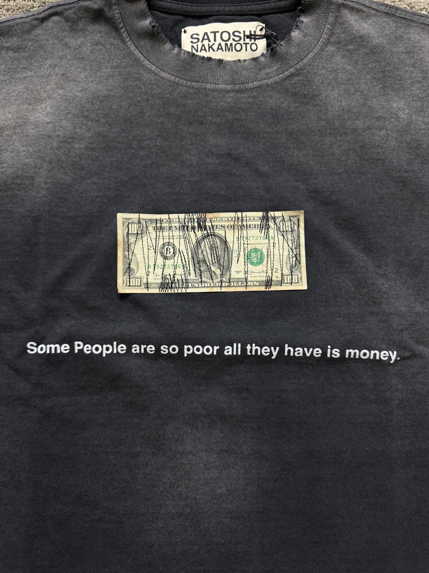 Satoshi Nakamoto Cup Half Full T-Shirt