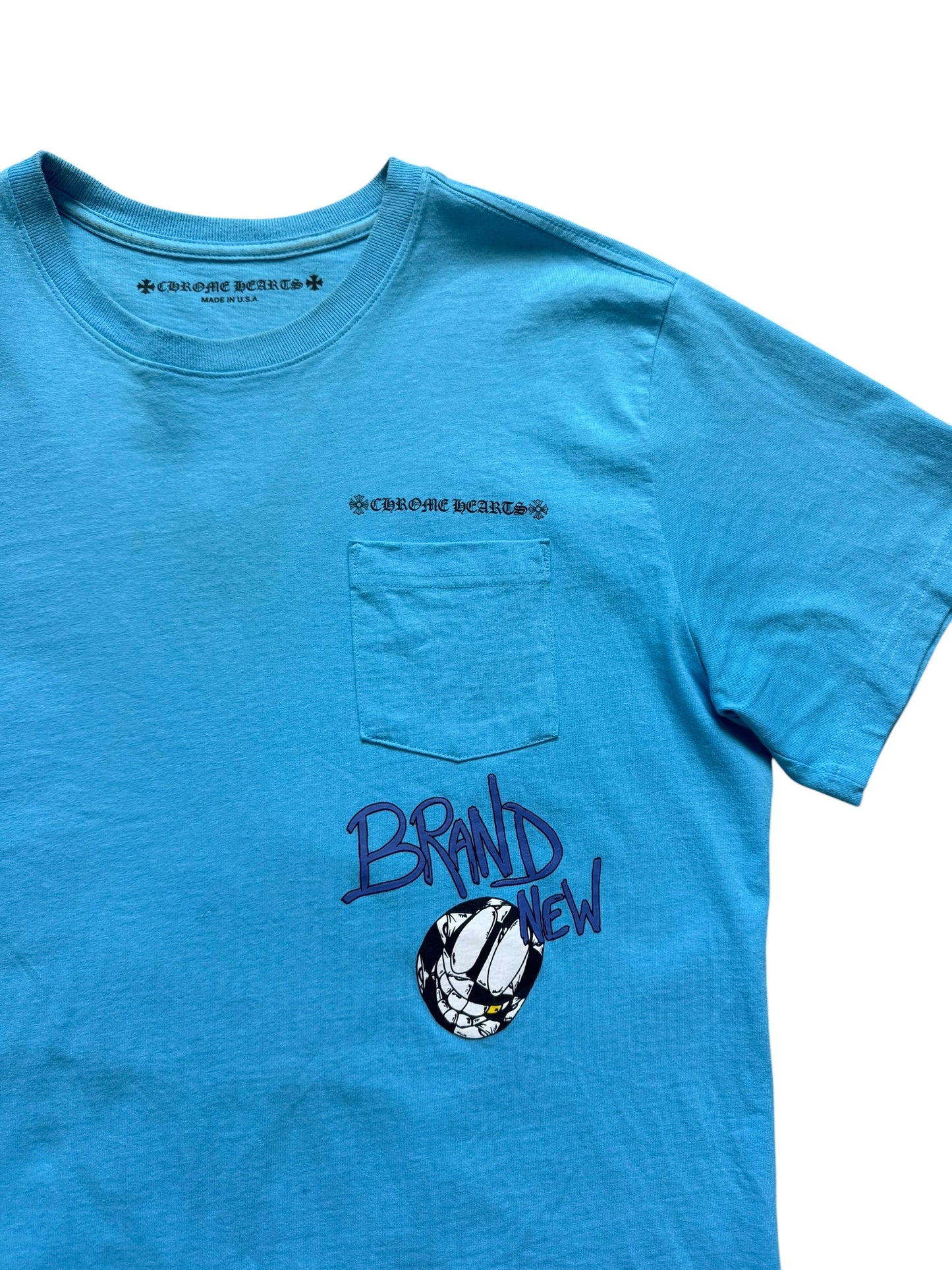 Chrome Hearts Matty Boy Brain New Short Sleeve Tee
