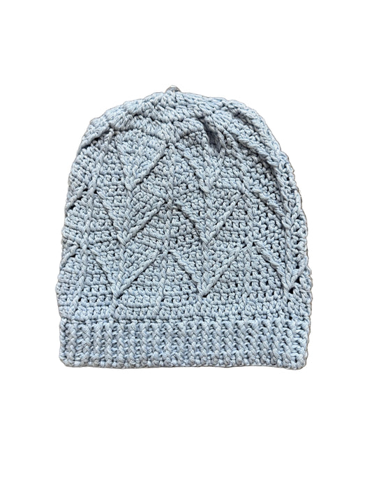 Chrome Hearts Star Patch Cashmere Beanie Light Blue