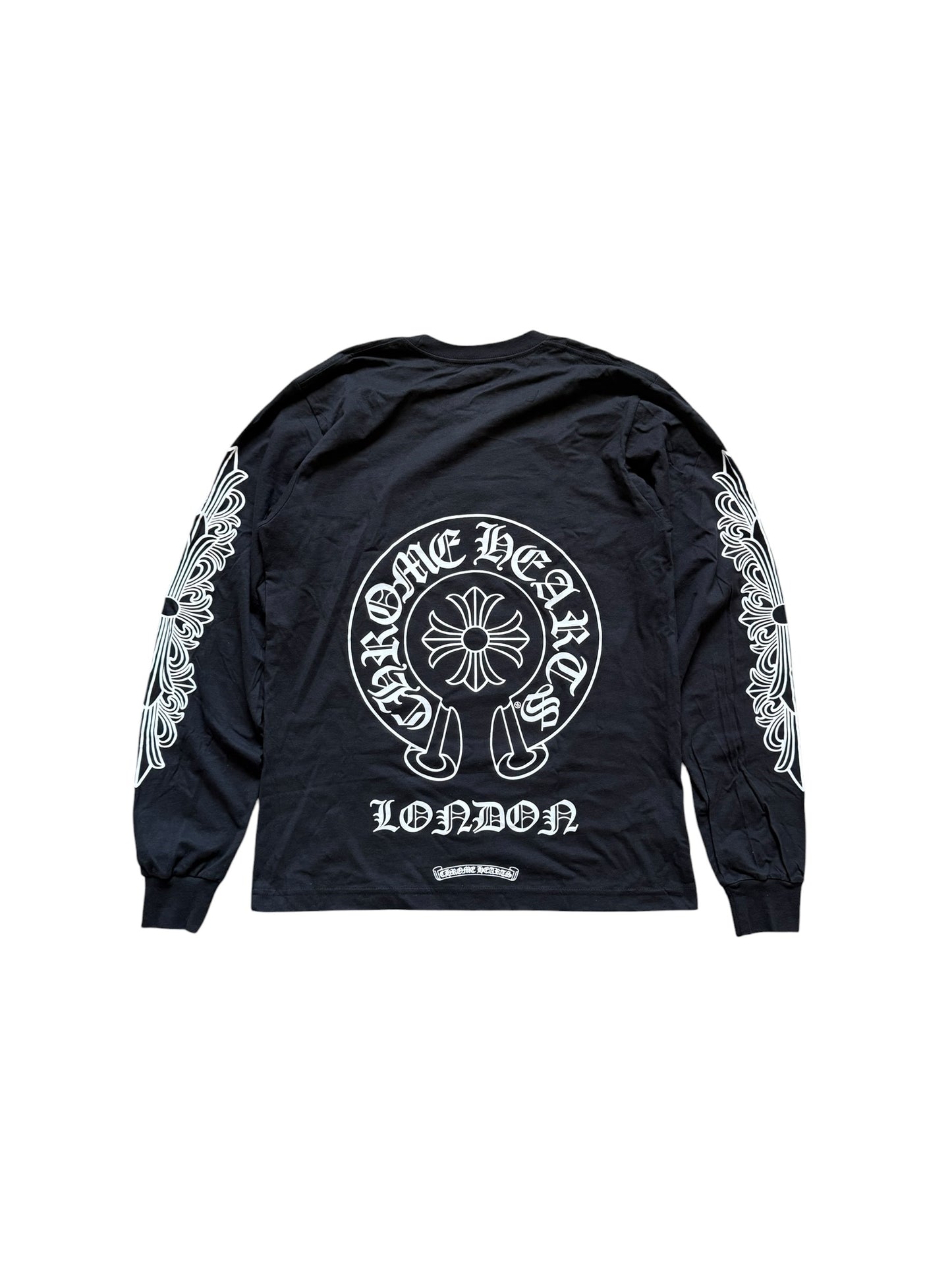 Chrome Hearts London Horseshoe Floral Long Sleeve