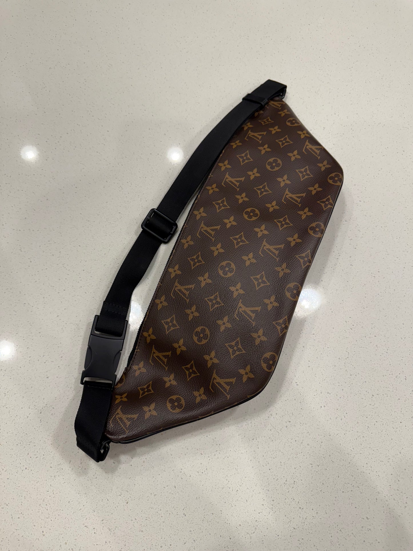 Louis Vuitton Discover Monogram Bum Bag Brown