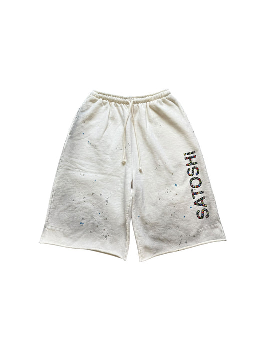 Satoshi Nakamoto Drifter Shorts Cream