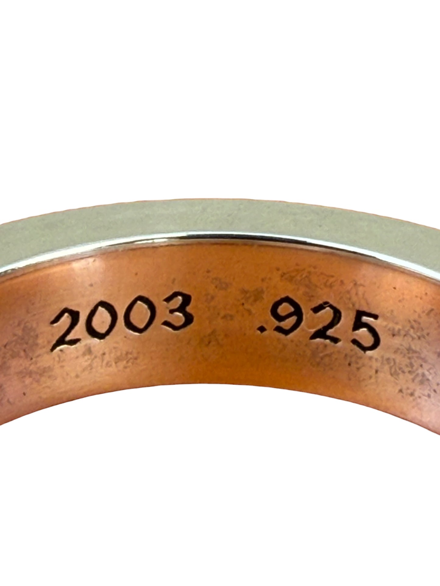 Chrome Hearts Fuck You Band Silver Ring