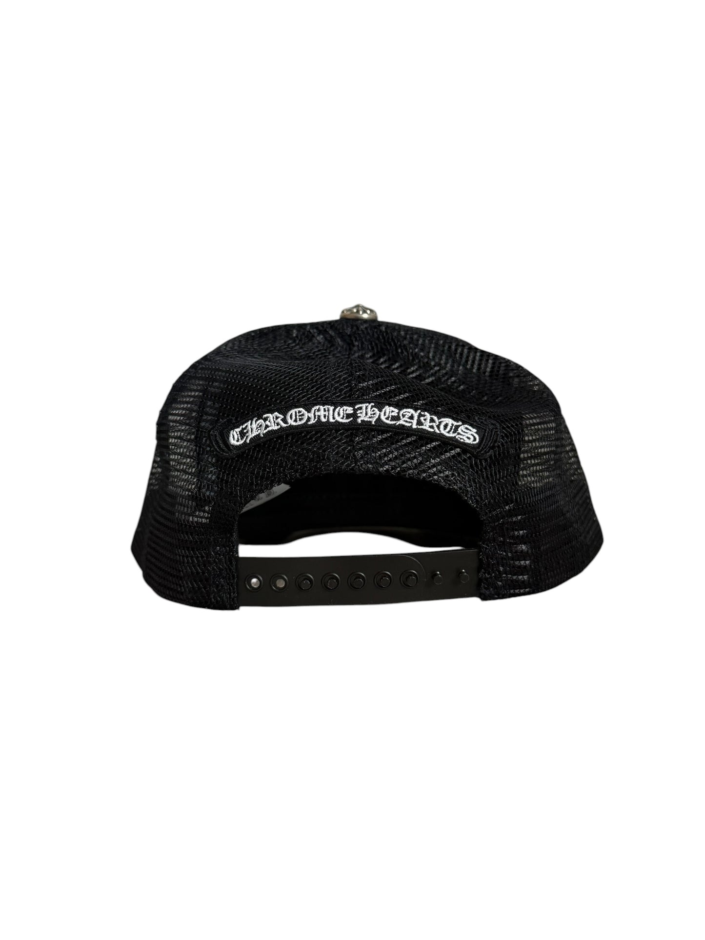 Chrome Hearts Camo Leather Triple Cross Trucker