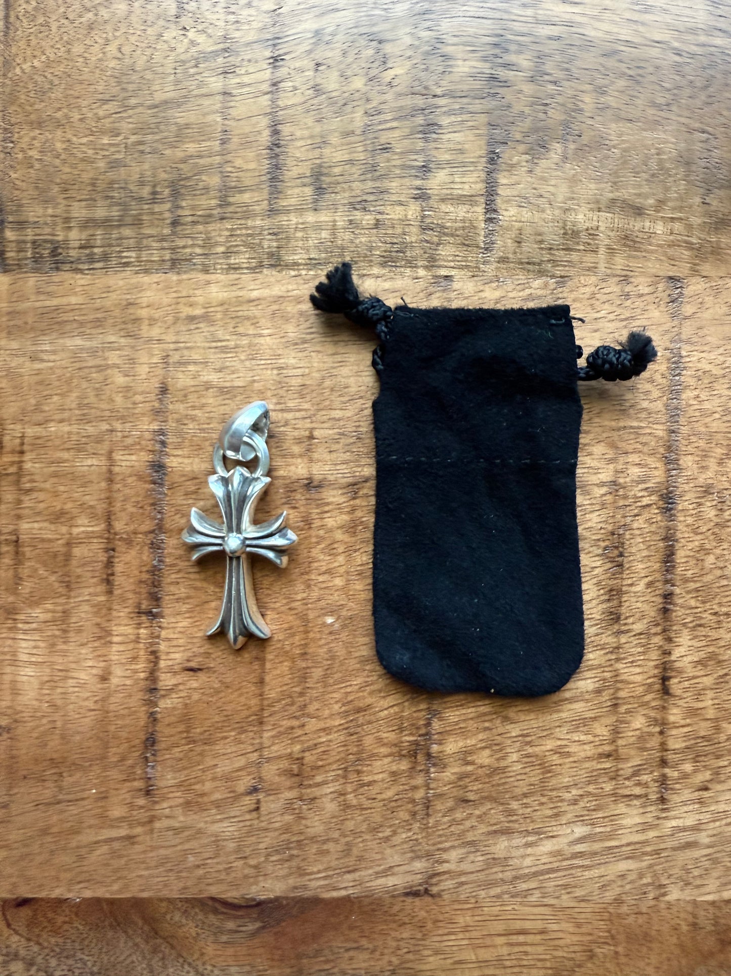 Chrome Hearts Small Cross with Bale Silver .925 Pendant