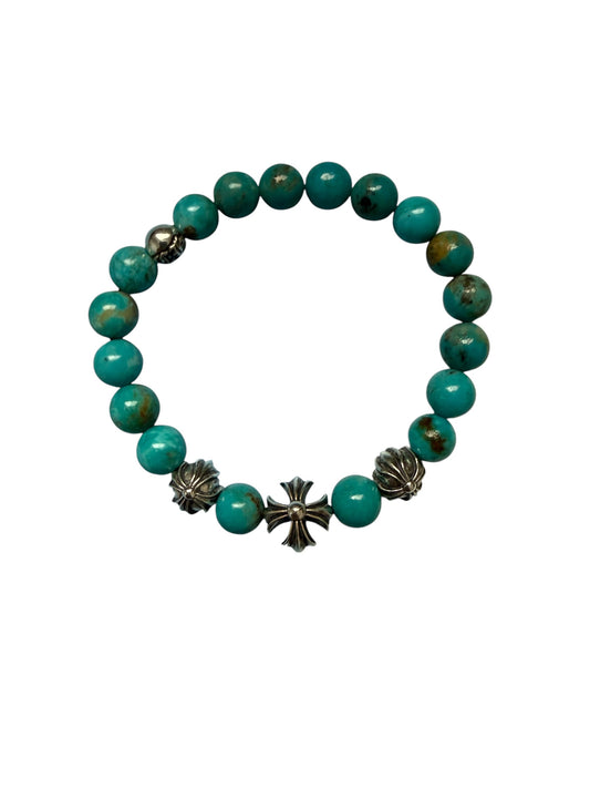 Chrome Hearts Cross Beaded Bracelet