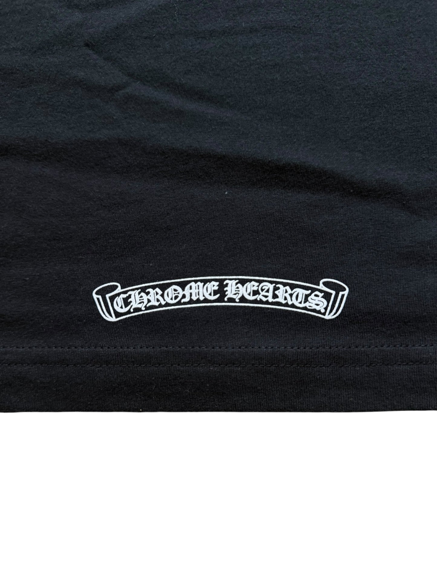 Chrome Hearts Neck Logo Short Sleeve T-Shirt