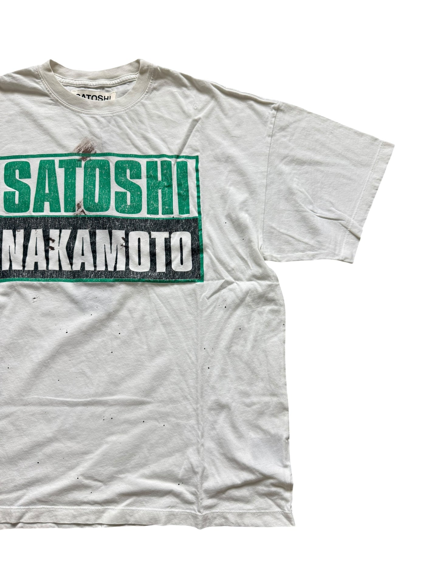 Satoshi Nakamoto Burn Supply T-Shirt
