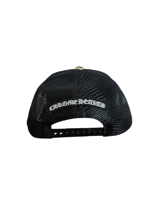 Chrome Hearts Leather Fuck Patch Trucker