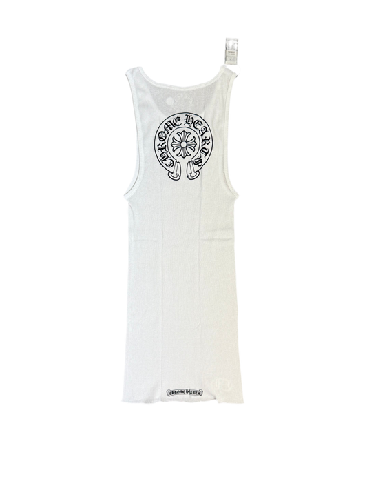 Chrome Hearts Horseshoe Tank Top White
