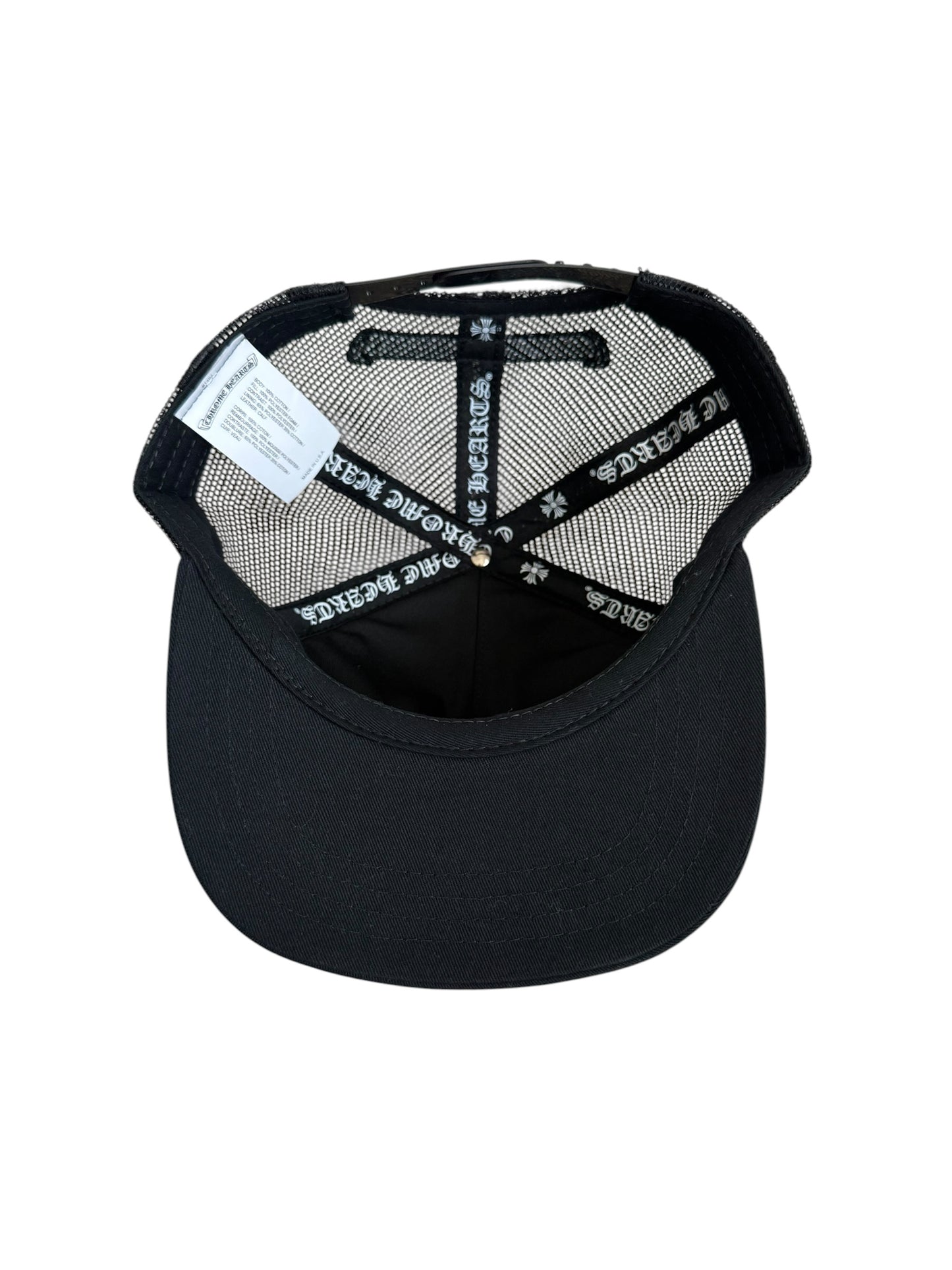 Chrome Hearts Cemetery Leather Patch Trucker