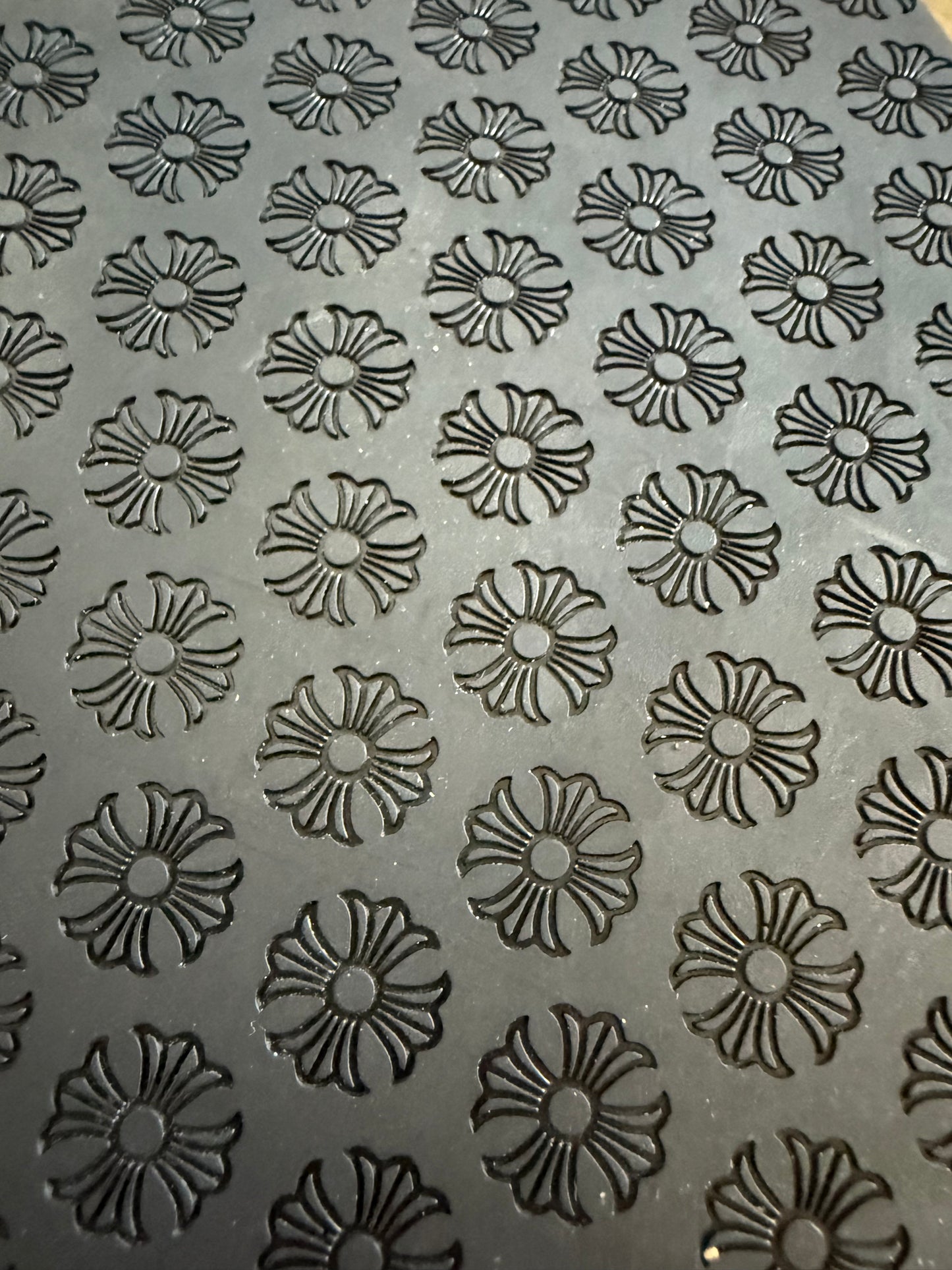 Chrome Hearts Leather Sandals White