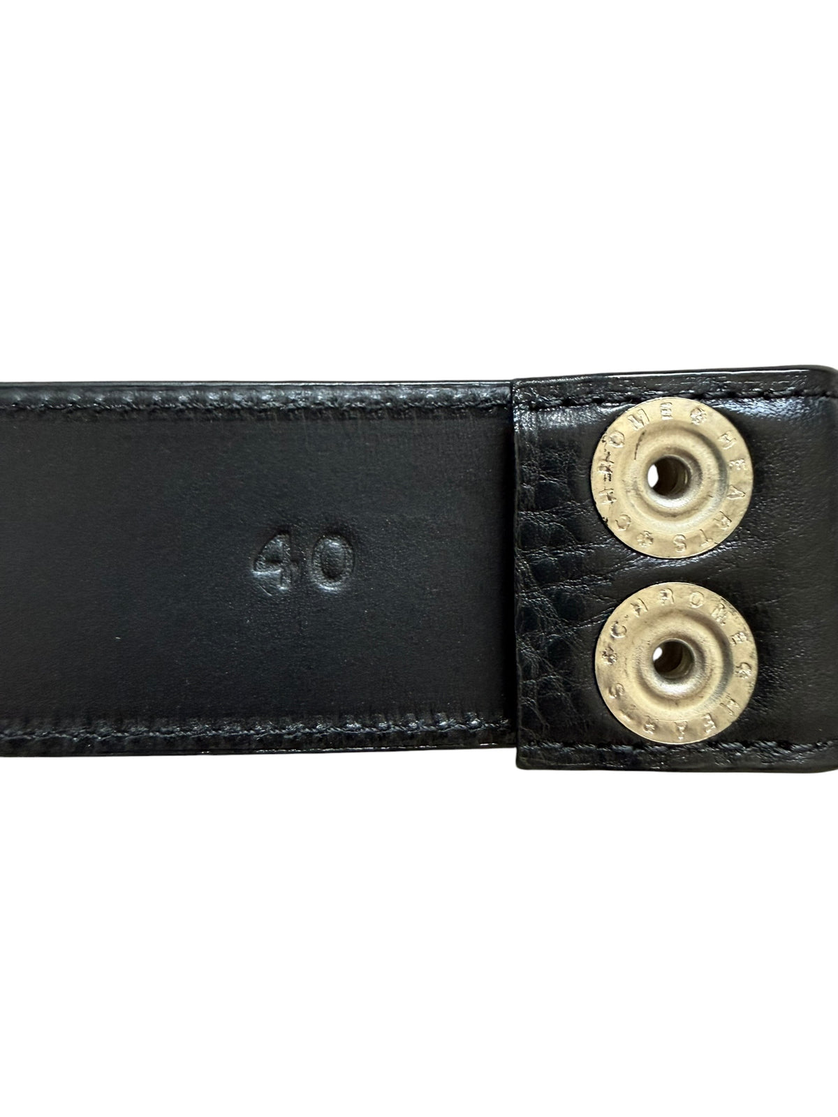 Chrome Hearts Leather Belt Strap 1.5"