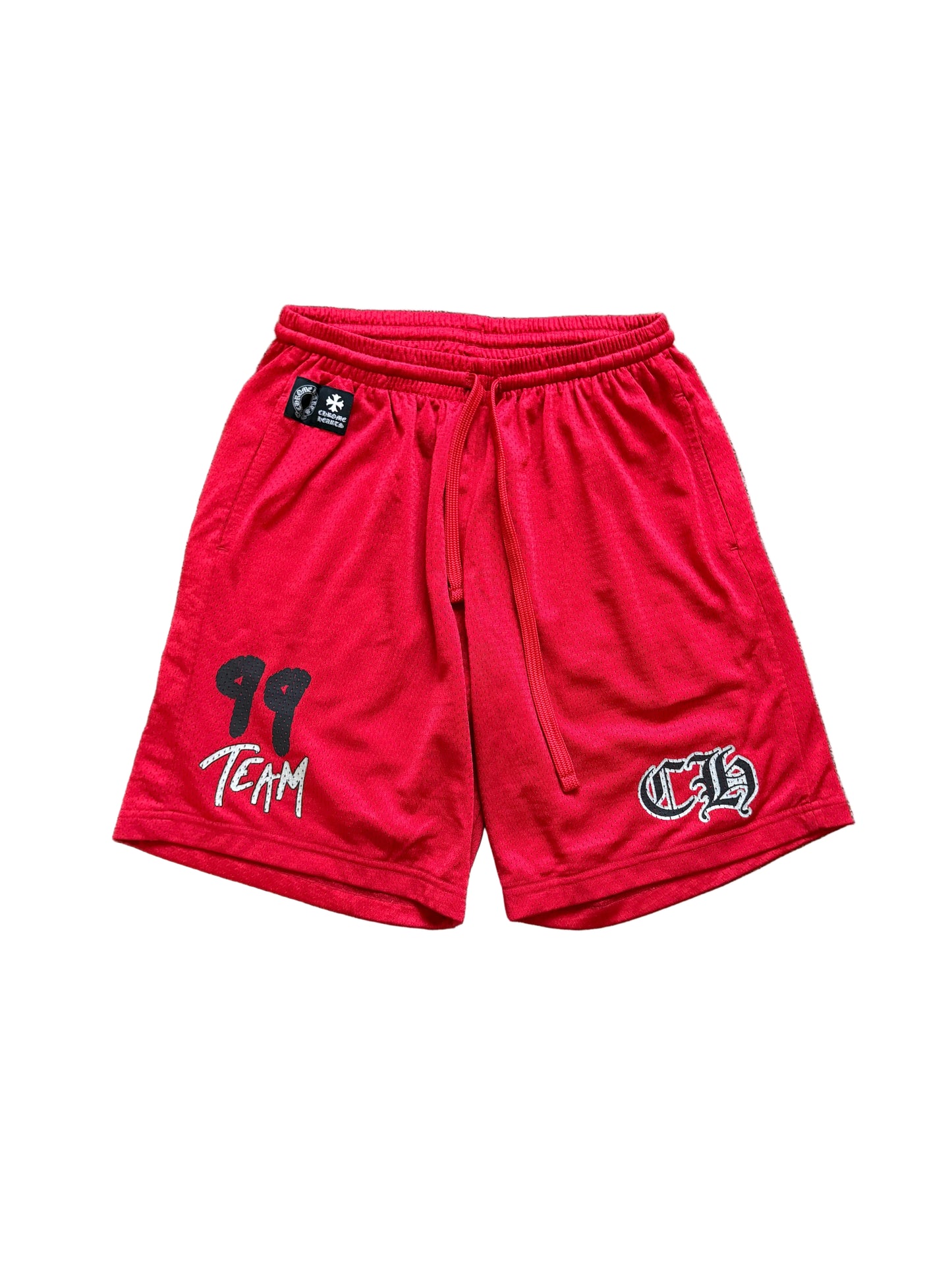 Chrome Hearts Stadium Mesh Jersey Shorts Red
