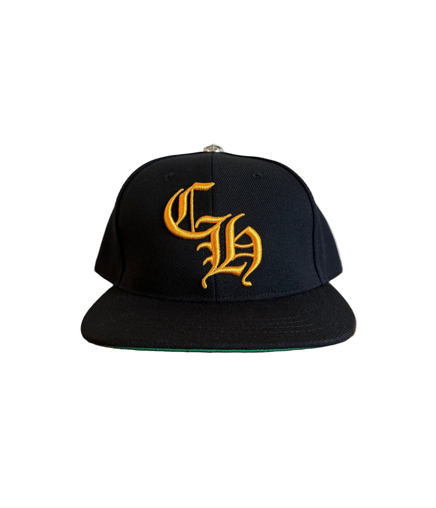 Chrome Hearts CH Logo Snapback Black/Yellow